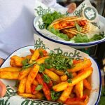 my back home chai plates of food